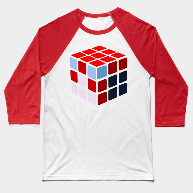 Optimus Prime Rubix Baseball T-Shirt by Oyeplot